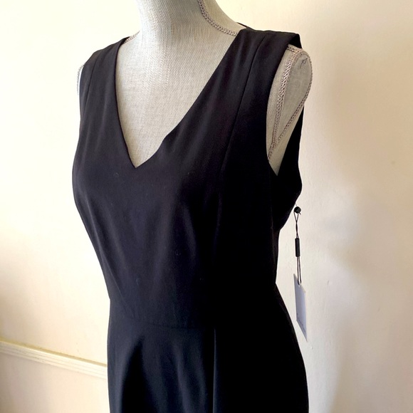 CALVIN KLEIN 🖤BLACK🖤 SLEEVELESS CLASSIC DRESS SIZE 10 🌟NWT🌟 - Picture 3 of 17